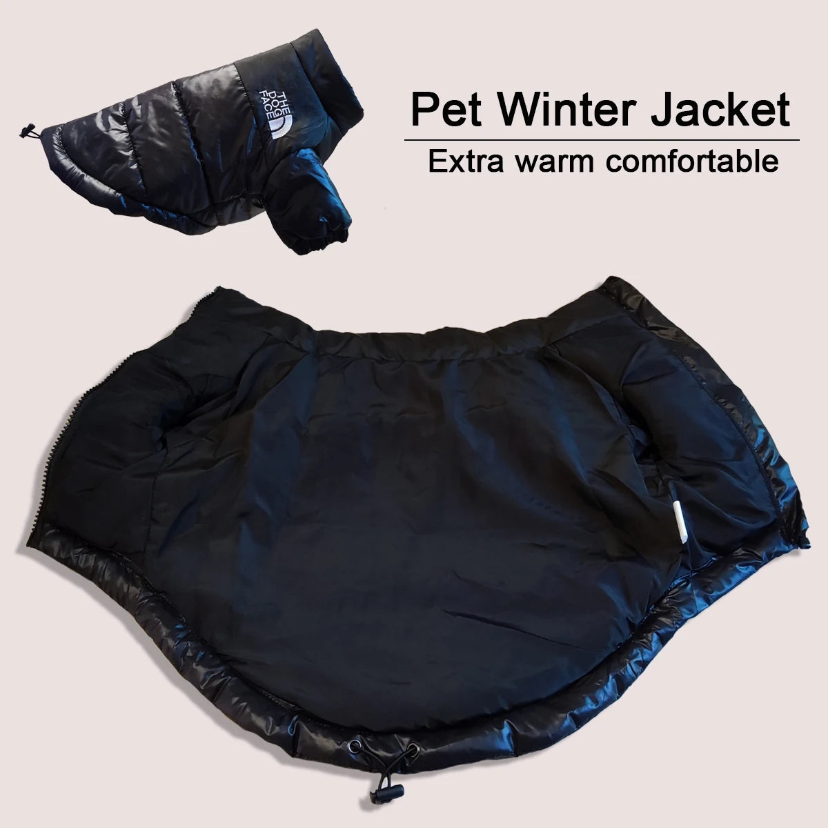 Untamed Spoiled Pup: The Dog Face Jacket