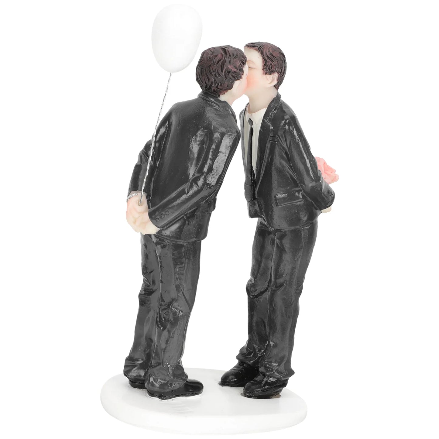 Gay Wedding Cakes Toppers Couple Figurine Cakes Toppers Wedding Collectibles Romance Gay Figurine Groom Groom Cake Decor