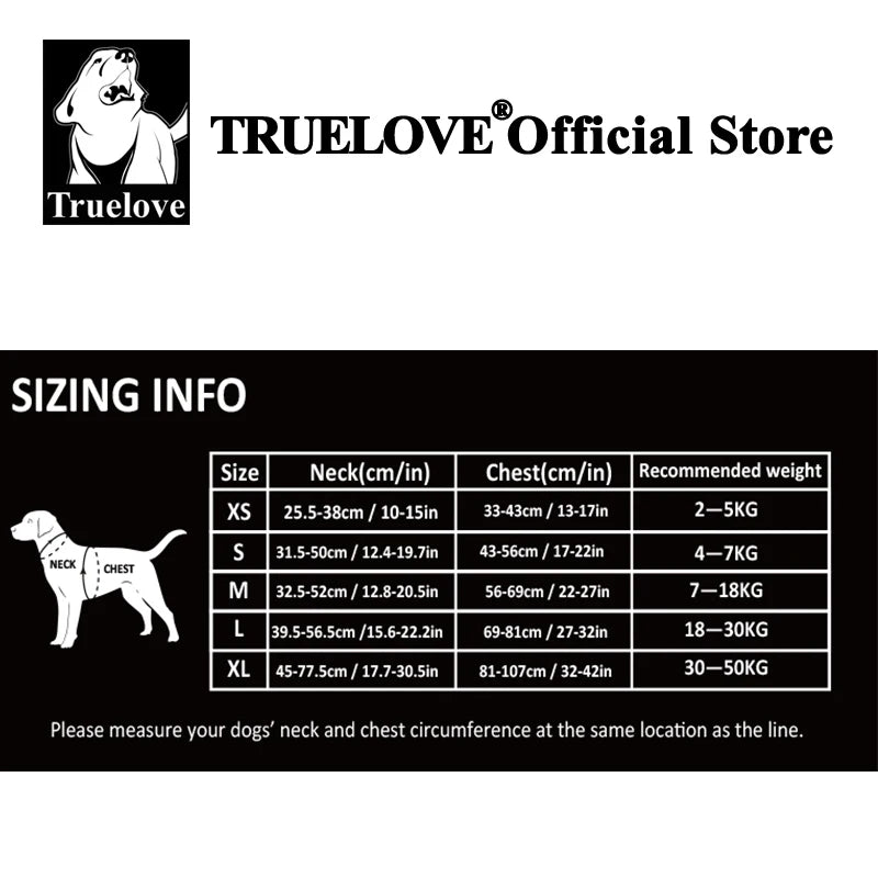 Untamed Spoiled Pup: True Love Comfortable Reflective Pet Harness