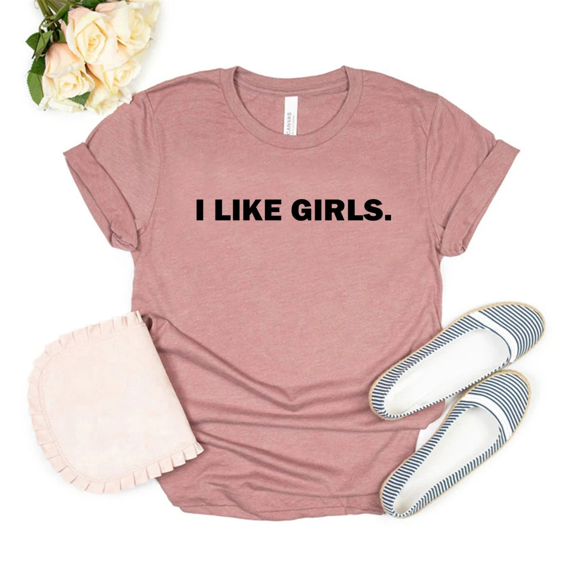 Untamed Womens/Mens Unisex Wear: I Like Girls T Shirt