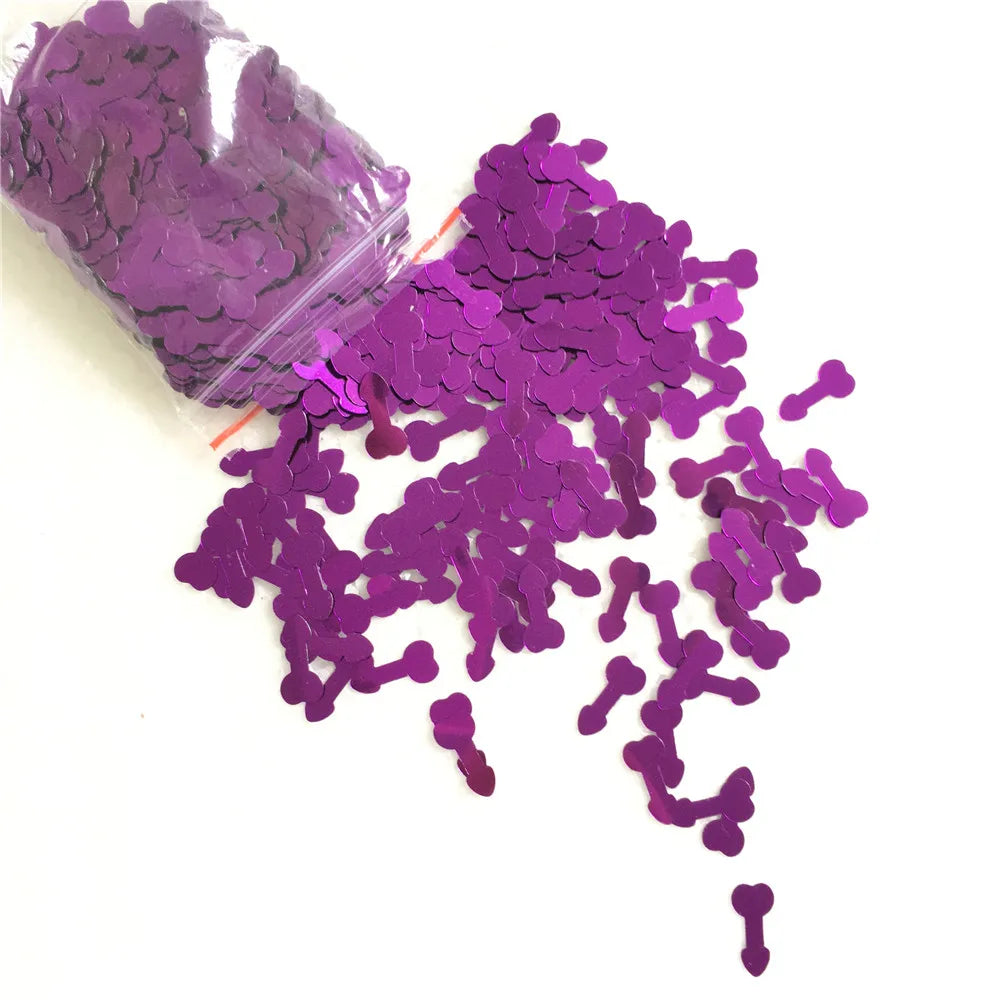Shinning Penis Confetti Bachelorette Party Decorations Table Confetti Wedding Bridal Hen Party Supplies Birthday Decoration