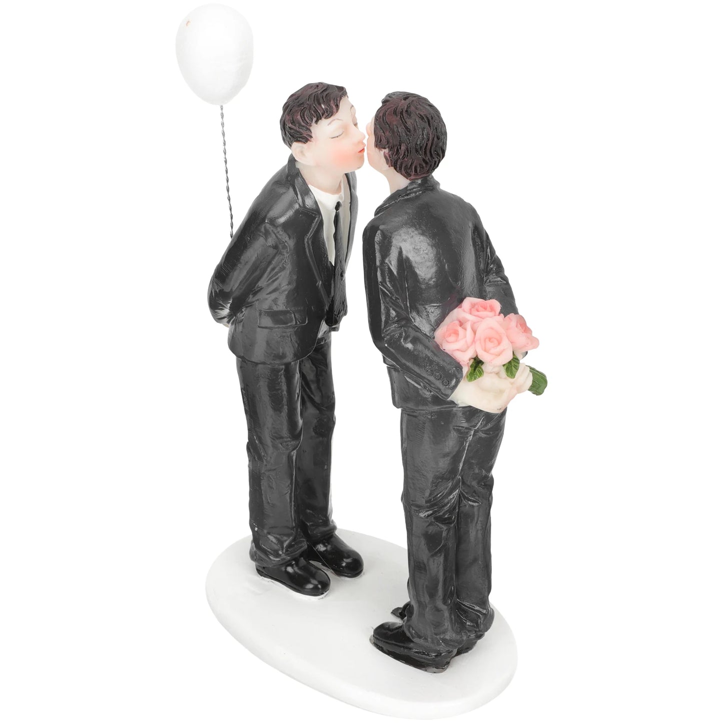Gay Wedding Cakes Toppers Couple Figurine Cakes Toppers Wedding Collectibles Romance Gay Figurine Groom Groom Cake Decor