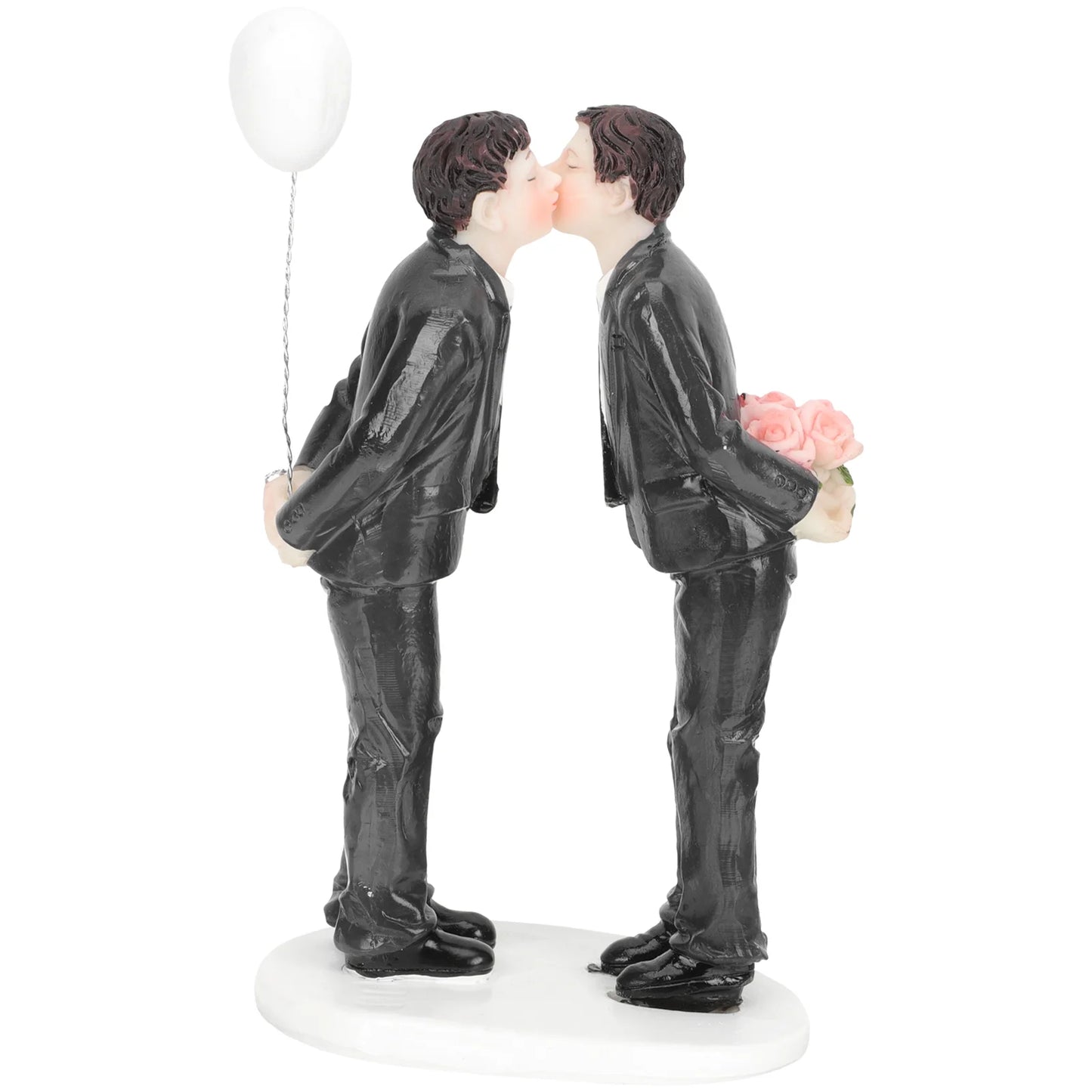 Gay Wedding Cakes Toppers Couple Figurine Cakes Toppers Wedding Collectibles Romance Gay Figurine Groom Groom Cake Decor